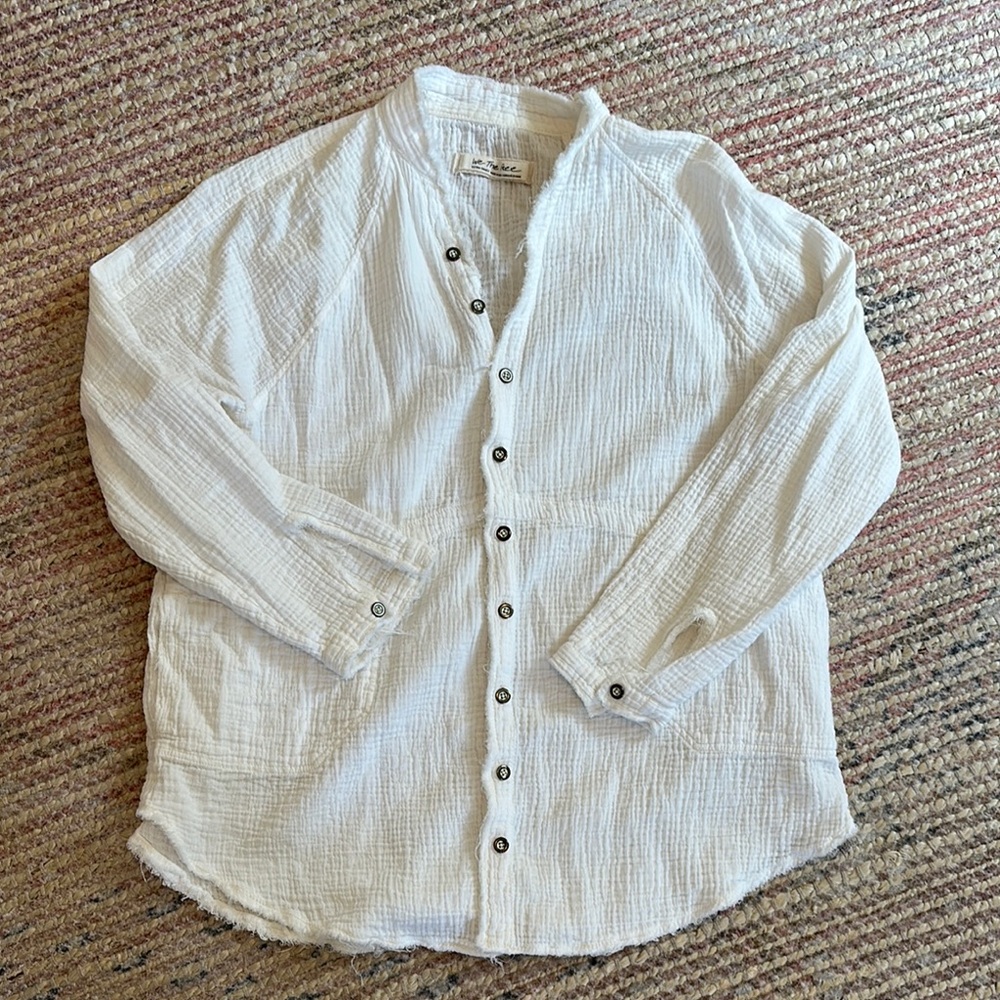 Free People We the Free Summer Daydream Button Down XS